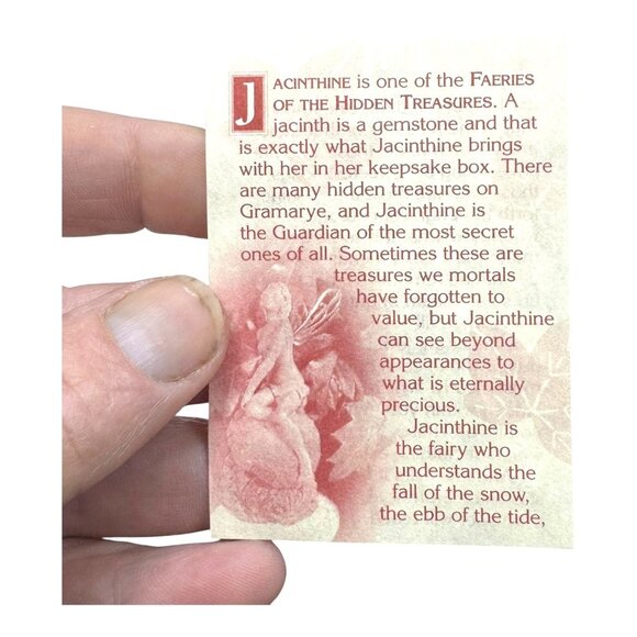 Isle Of Gramarye Jacinthine Faerie Figurine Trinket Jewelry Box Harmony Kingdom - Picture 3 of 13